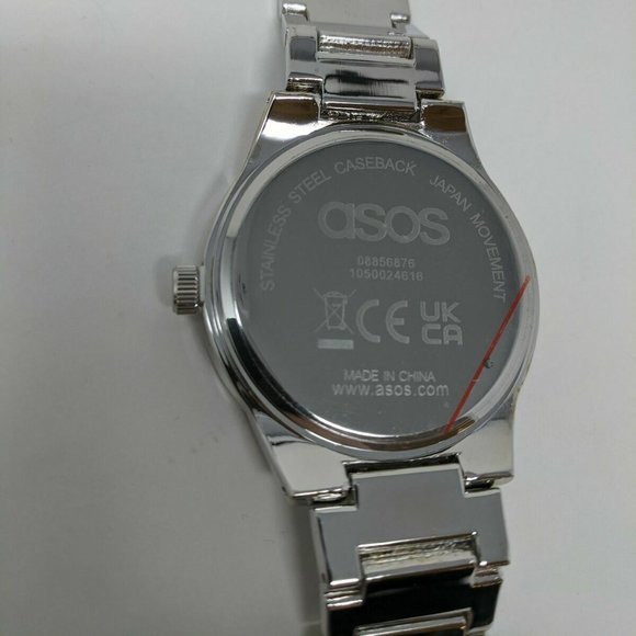 ASOS DESIGN Wrist Watch, Silver Tone - Japan Movement - Picture 8 of 10